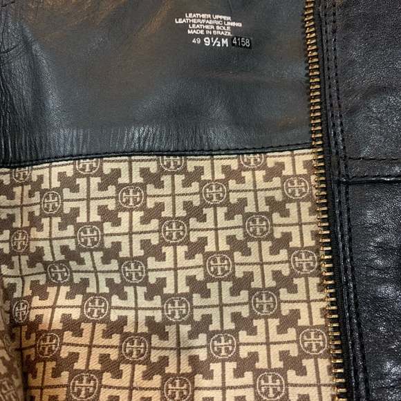 Tory Burch Blaire Mid-Heel Riding Boots - Picture 5 of 8